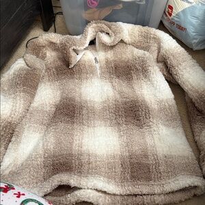 Cozy Tan Teddy Jacket